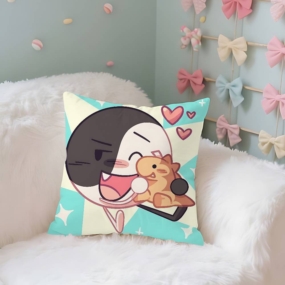 Funny AInanimate InsanityS Case Plush Fabric Soft Pillowcase Double Sided Print Cushion Cover Household Gifts