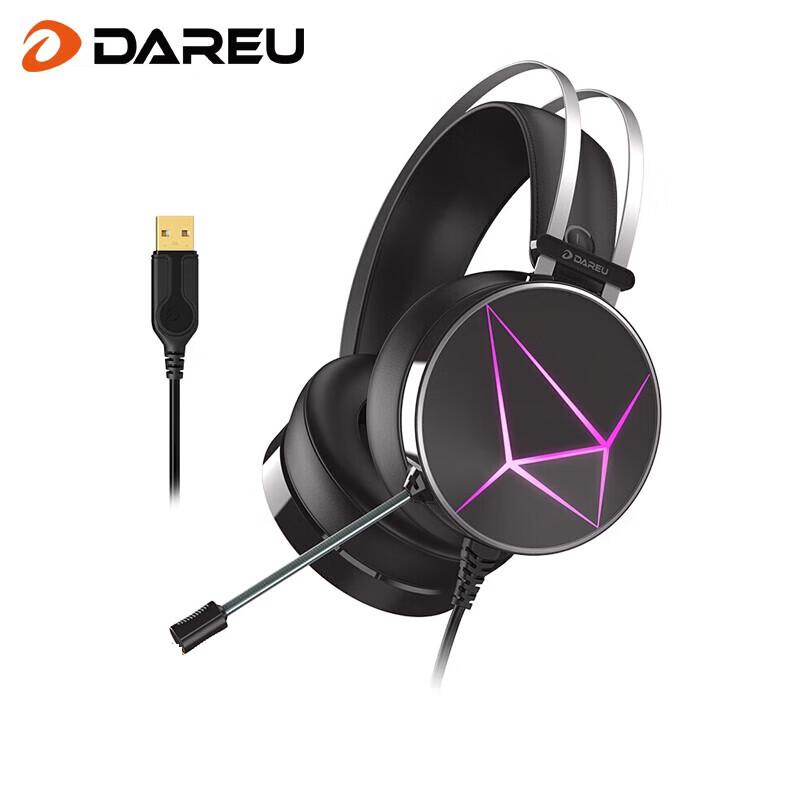 Dareu EH722 RGB 7.1 Surround Sound Gaming Headset
