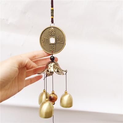 1Pc Antique Wind Chime Copper Yard Garden Outdoor Living Decoration Metal Wind
