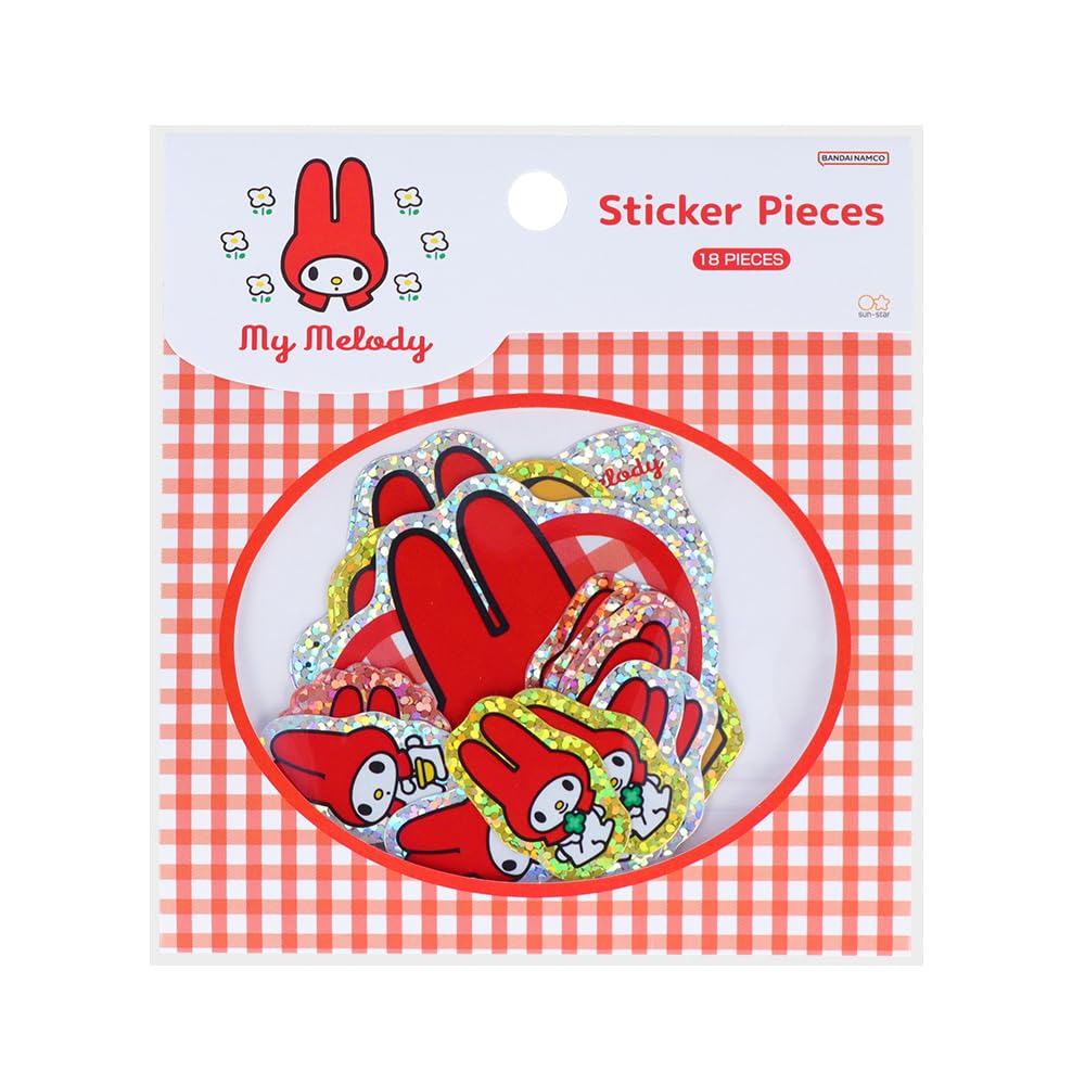 

Канцелярские товары Sunstar Персонаж Sanrio My S8546290 Наклейки, Мир, Мелоди, Красный,