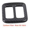 Car Upgrade Styling ABS Plastic Rear Air Vent For JEEP Compass 2017 2018    Modification Decoration Accessories