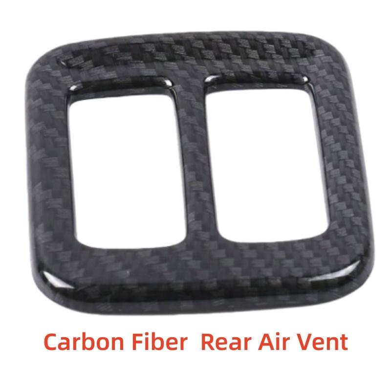 Car Upgrade Styling ABS Plastic Rear Air Vent For JEEP Compass 2017 2018 Modification Decoration Accessories