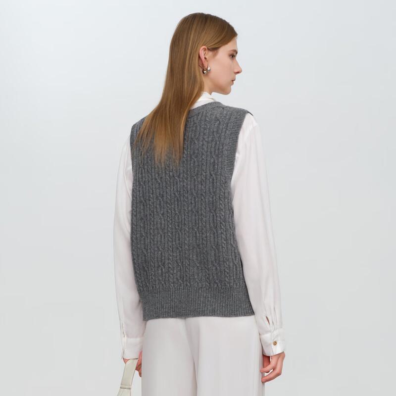 Elva' Island V-Neck Knit Fashion Vest