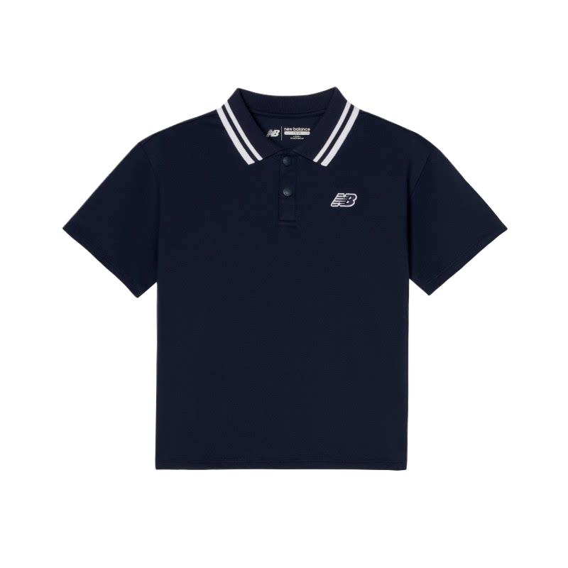 New Balance Kids T Shirts Polo Collar Moderate ND7FG6S073-NV 110