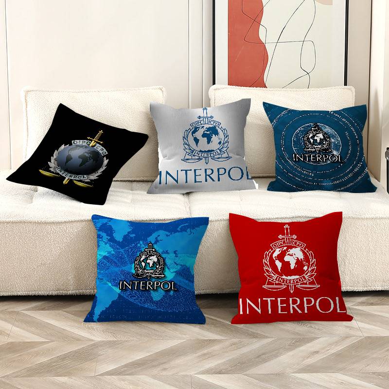 IInterpols LOGO Pillowcase Toon Gift Cushion Cover Bedroom Home Sofa Chair Seat Decor Pillow Case