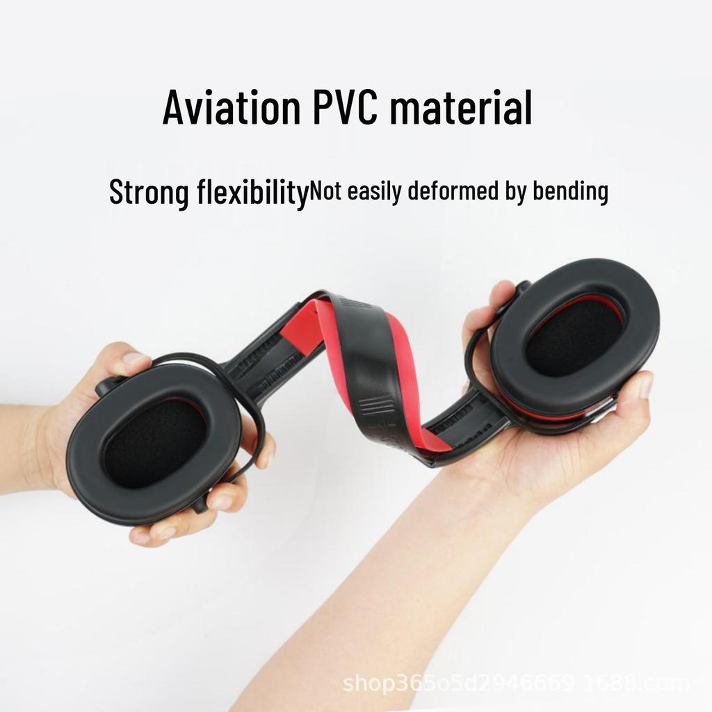 Regulowane Nauszniki Przeciwhałasowe Dźwiękoszczelne do Ochrony Przemysłowej