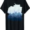 Timeless Mountain, Nature Trees and Forest T-Shirt(5)