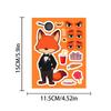 8/16sheets Anime  Zootopia 2 Puzzle Stickers Cartoon Make a Face Decals Assemble Jigsaw Education Toy Decoration Sticker