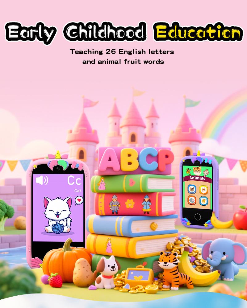 Unicorn HD Touch Screen Kids Camera - Multifunctional Educational Toy
