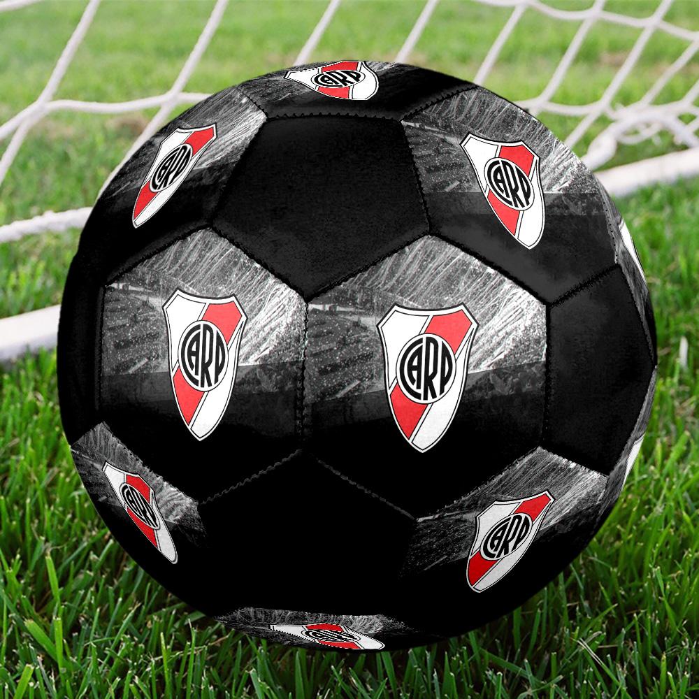 River Plate CARP Soccer Ball Colorful All Ages Machine Stitched PVC Competition Ready Durable High-Bounce.SIZE5