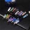 Large Capacity Transparent EF Nib 0.38mm Ink Pens Fountain Pen Piston Fountain Pen Writing Pen