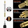 Threaded Inserts Soldering Tips Set M2/M3/M4/M5/M6/M8 Threaded Inserts Heat-Resistant Heater Adapter With Welding Parts