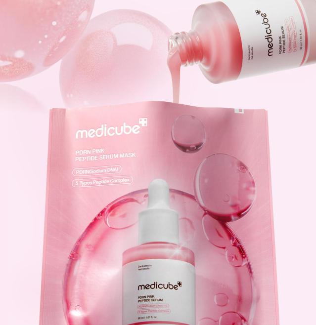 PDRN Pink Peptide Ampoule Mask for Firm & Radiant Skin