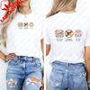 HuUnisex Rechte T-Shirt Gleichheit Soziale Gerechtigkeit Unisex Kleidung Gothic Harajuku Ästhetische Kleidung Y2k Oberteil Hochwertige Baumwolle Oberteile