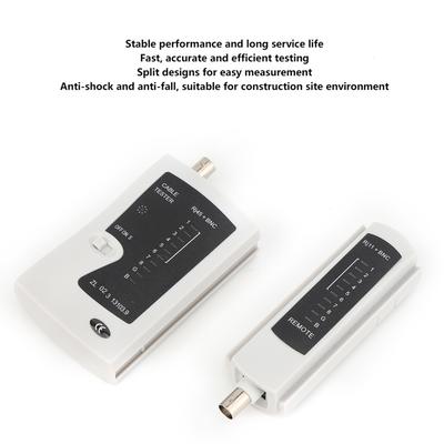 YG468B Professioneller RJ45+BNC Kabeltester Schnelle Genaue Prüfung Netzwerk Telefon Draht Testwerkzeug
