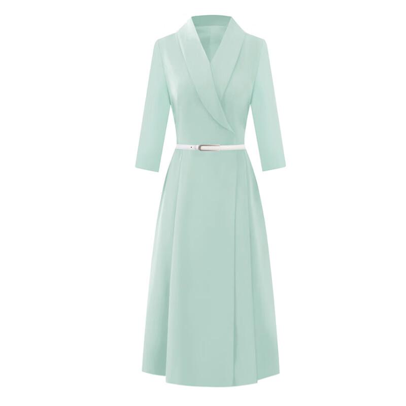 

Профессиональное платье А-силуэта с рукавом семь восьмых Taluoman 2XL