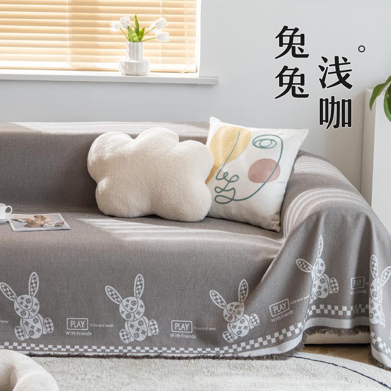 

Hot-selling sofa cover wind sofa towel anti-cat scratch cloth sofa cover universal sofa cushion 180*130
