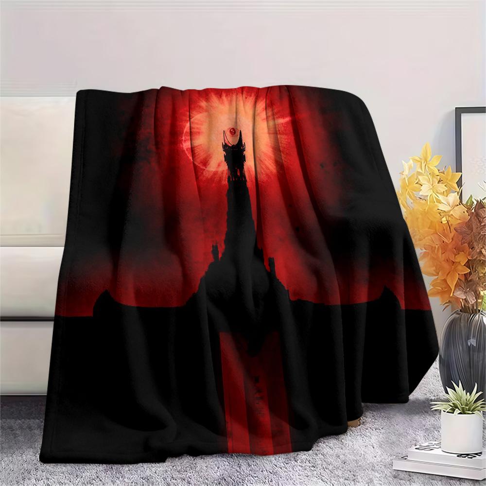 The Lord of the Rings Flannel Blanket, High Quality Comfortable for All Seasons, Home Decor, Warmth and Comfort