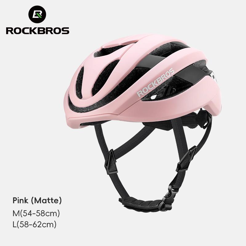ROCKBROS Fahrradhelm Ultraleicht Radfahren Sicherheit Straße Berg Fahrradhelm Verstellbar Integral geformt Outdoor Straßenhelm
