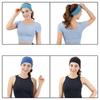 Women Solid Color Elastic Hair Bands,Stretchy Wide Sports Headband Sweat-Wicking Yoga Headband & Fashion Hair Wrap for Workout