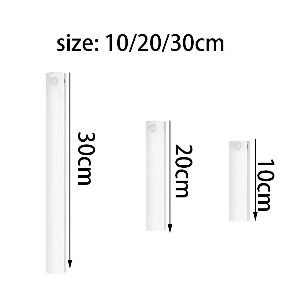 Intelligent Human Body Induction Light Strip USB Charging Automatic Sensing Magnetic Wardrobe Light Bedroom Lighting Tool