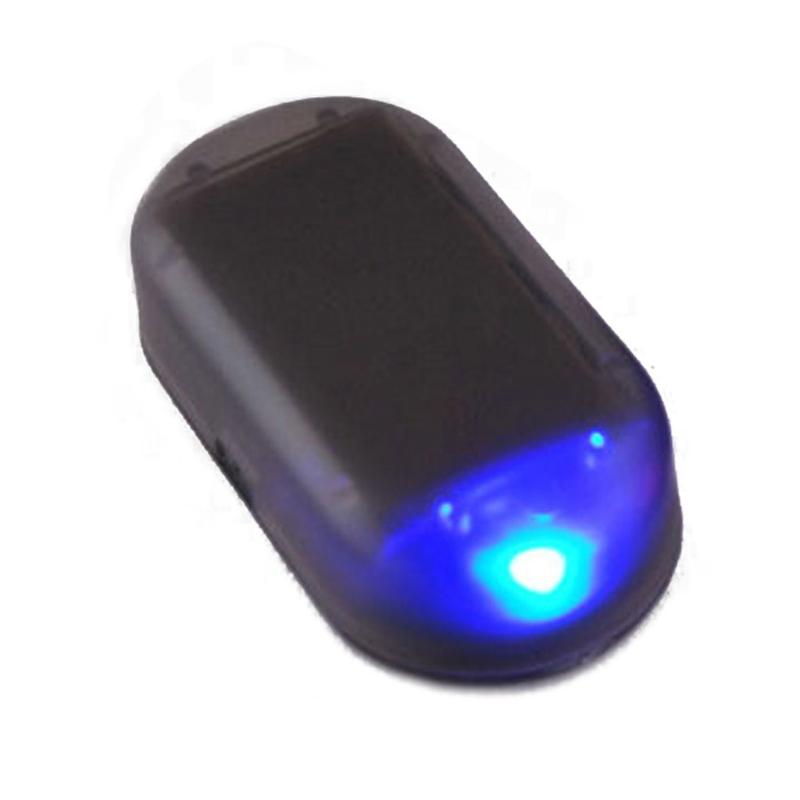 Solar Powered Car Alarm Light Anti-theft Warning Light Car Blinking Flash Light