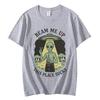 Beam Me Up This Place Sucks Funny Alien Graphic T Shirts Fashion Vintage Short Sleeve Tshirt Unisexs Unisex Casual Cotton Tshirts