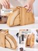Leeseph Bamboo Coffee Filter Holder, Coffee Paper Storage Rack, Renewable Stand ,Coffee Filter Paper Container Stand