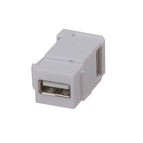 Inserție Keystone în unghi drept (Mufă USB 2.0)