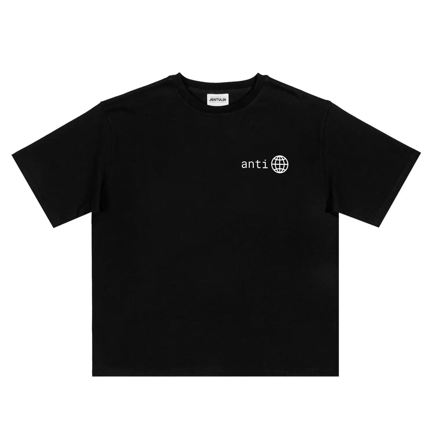 

Harajuku Mens TShirt Y2k Black Style Letter Print Tshirt Fashion Oversized Tops Gothic Graphic Tees Summer Streetwear Clothing S
