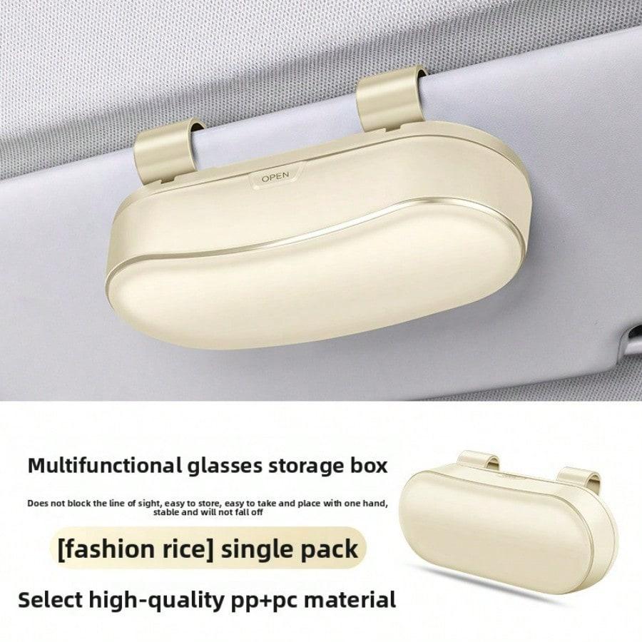 Car glasses case, car glasses clip, car sun visor multi-functional sunglasses clip, car card ticket storage case