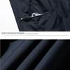 Men's Fashion Summer Side Zipper Workwear Shorts All Match Loose Casual Drawstring Pleated Knee-Length Short Pants