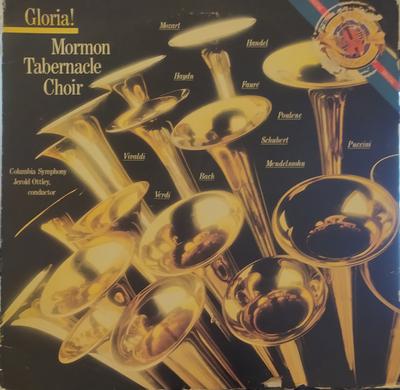 LP Record MORMON TABERNACLE CHOIR, COLUMBIA S - Gloria ! IM37297 CBS MASTERWORKS 1982 US Classical Used