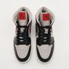 BQ6472-060 Nike WMNS Air Jordan 1 Mid Black Grey Gym Red