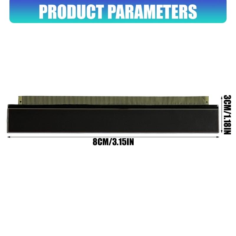 Vehicle Display Replacement Part for E36 318, 18-Button Liquid-Crystal Information Panel for Comparing Existing Interior Components Before Service