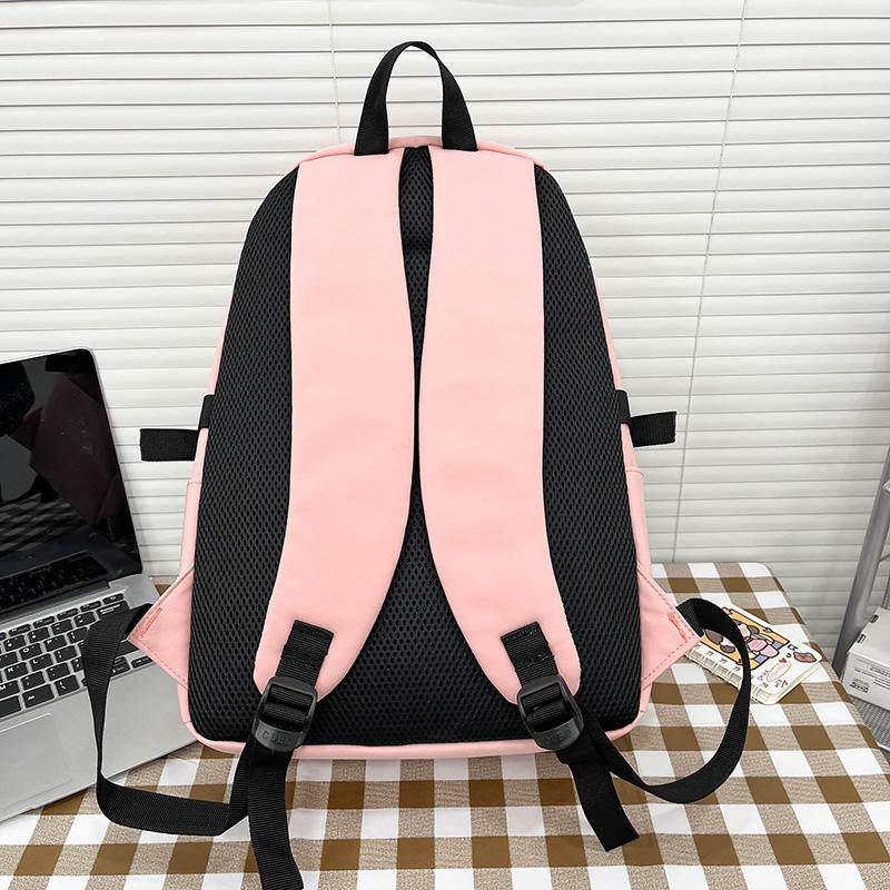 Three-Piece Backpack Set Student Schoolbag Shoulder Bag Female Large Capacity Backpack with Pen Bag