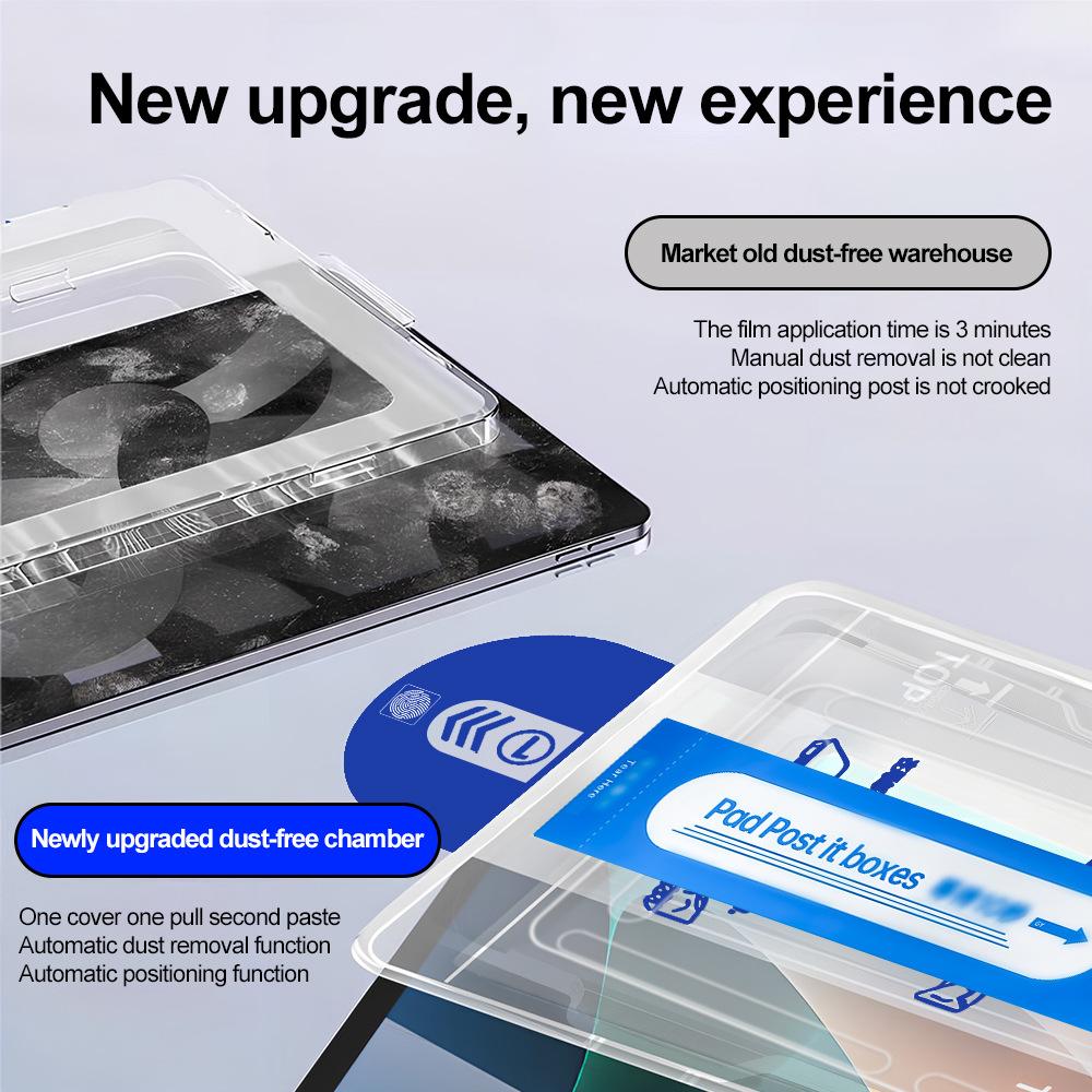 Xiaomi dust-free compartment tempered film is suitable for SE 11 flat tempered film Pad7 & 7Pro high definition Pro anti-drop