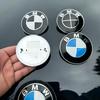 ta122Pcs 82mm 74mm Car Emblem Badge Hood Front Rear Trunk Logo For E46 E39 E38 E90 E60 Z3 Z4 X3 X5 X6 51148132375 Accessories