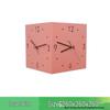 Creative Modern Double-Sided Wall Clock for Living Room – Stylish Corner Design, Minimalist Ins Style