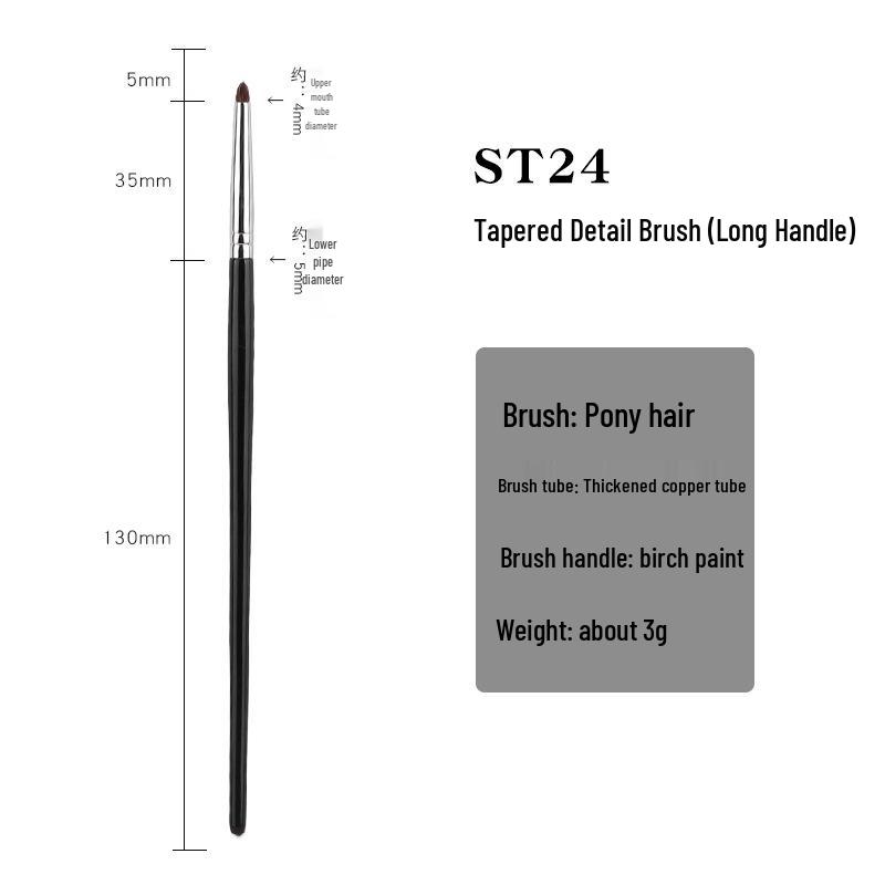 

Скошенная кисть-деталь из пони для подводки, теней, растушевки под глазами.