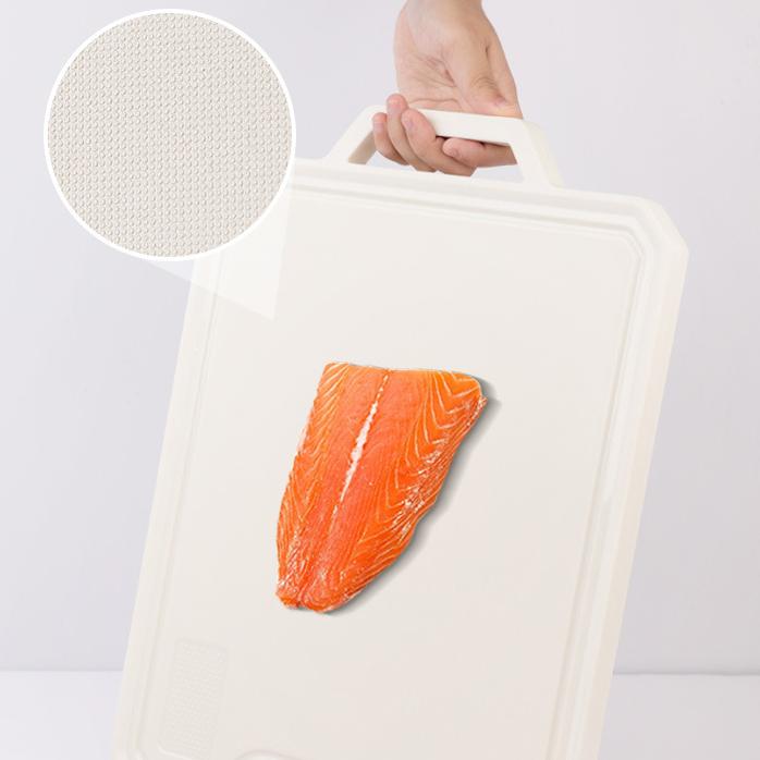 Gemüsebrett Haushalt Edelstahl Doppelseitiges Schneidebrett Etui Brett Küche Klebebrett Nordisch Weiß Kann Ständer Messerplatte