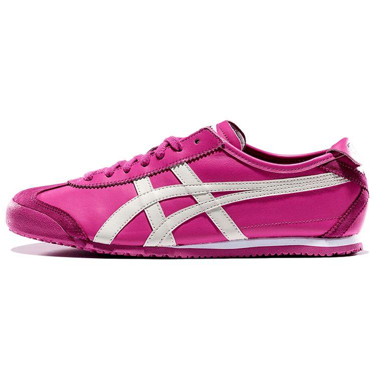 Onitsuka Tiger Mexico 66 Lightweight Comfortable Sneakers Unisex Sneakers Magenta D4J2L-1902