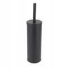 Toilet brush with lid, black, Tube