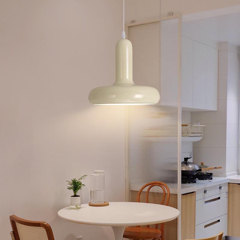1PC Bedside Chandelier Lampshade, Creative, Artistic, Simple, Modern, Cream Style, Suitable for Home Chandeliers