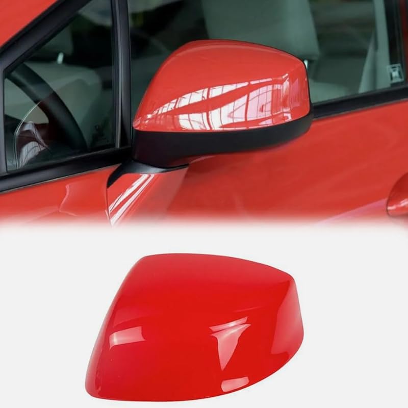 Silver Right Passenger Side Rearview Mirror Cap Cover for Honda Civic 2012 2013 2014 2015 (Black, Right)