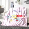 Custom Name "Night Ops: Shadow Warrior" Blanket for Couch & Bed, Plush Cozy Fuzzy Blanket Super Soft & Warm Blankets for Fall and Winter. 0908201
