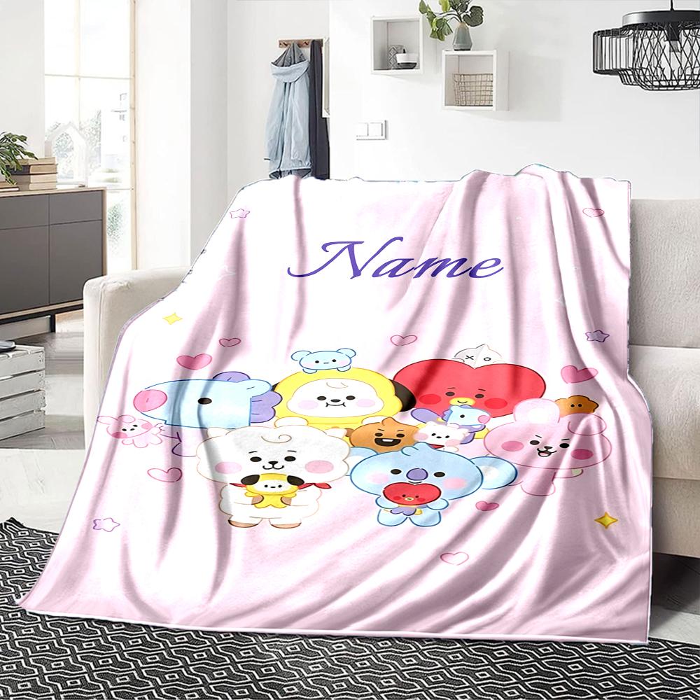 Custom Name "Night Ops: Shadow Warrior" Blanket for Couch & Bed, Plush Cozy Fuzzy Blanket Super Soft & Warm Blankets for Fall and Winter. 0908201