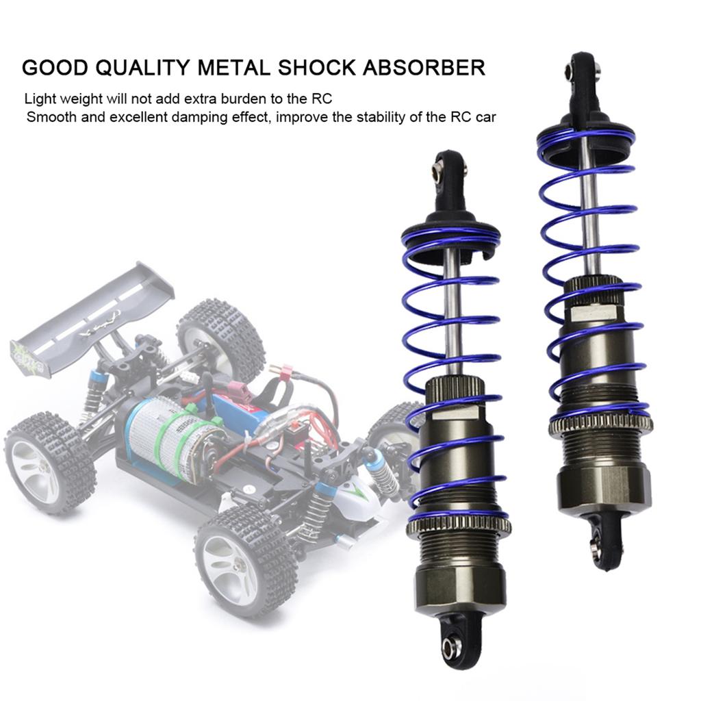2pcs Metal Shock Absorber Damper for 110 RC Car Spare Parts Accessory (92mm)