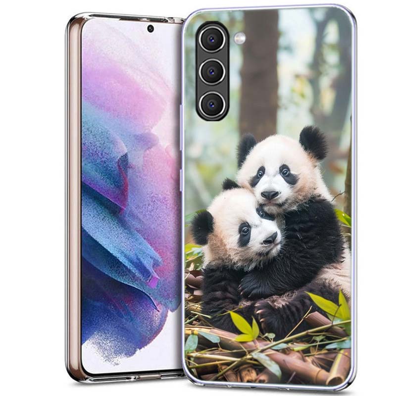 Panda Baby, Riesenpanda Familie Handyhülle für Samsung A54 A14 A24 A34 A17 A37 A57 A55 A35 A25 A15 A13 A23 A33 A53 A07 A05S A04S