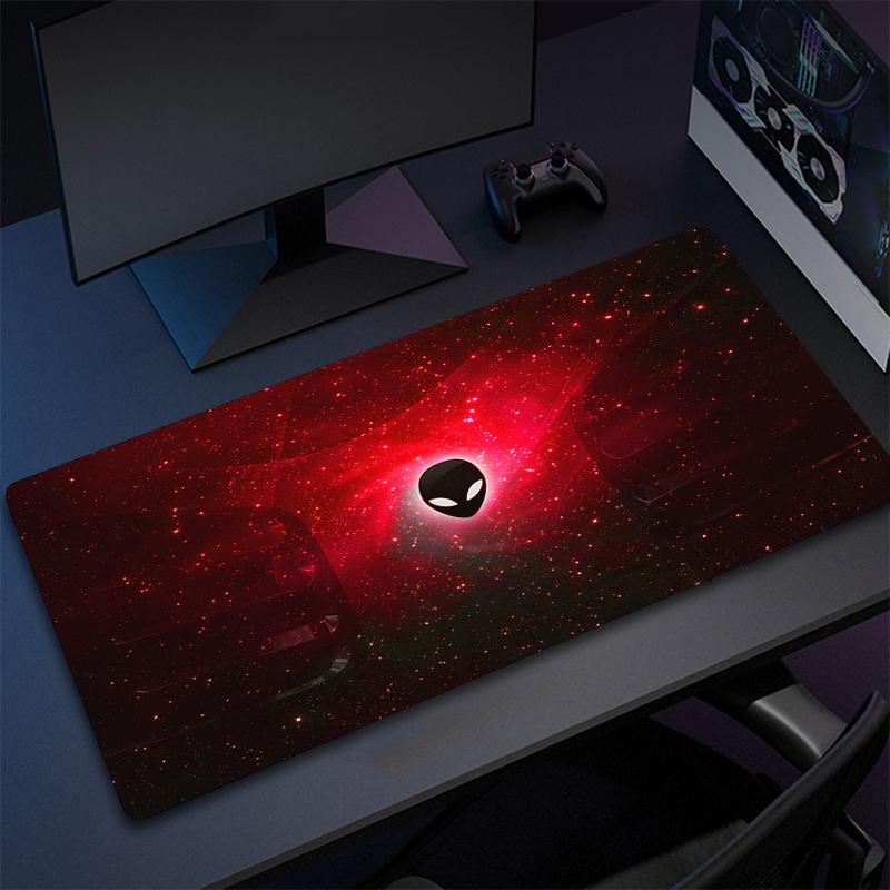 Alienware Rgb Mouse Pad Gaming Desk Accessories Deskmat Keyboard Mat Mousepad Gamer Mats Anime Mause Pc Pads Carpet Kawaii Large